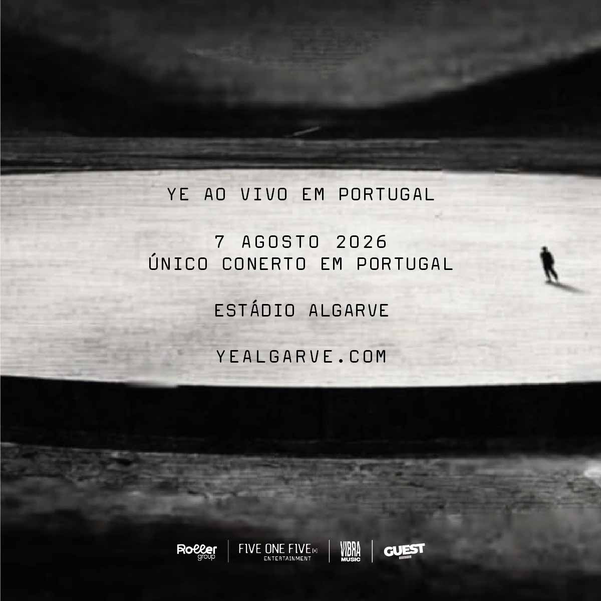 Ye ao vivo em Portugal, no Estádio Algarve